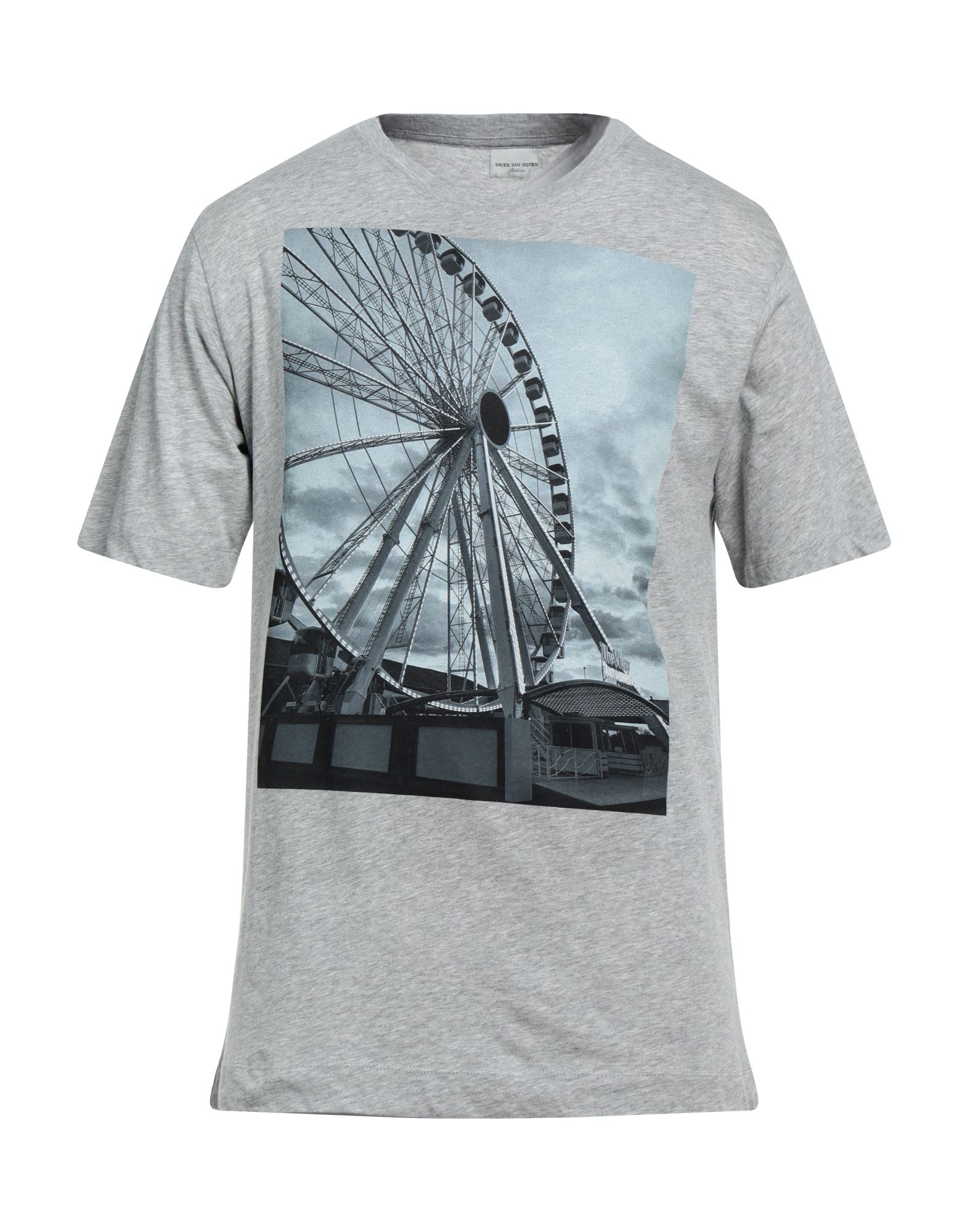 Dries Van Noten T-shirts In Grey