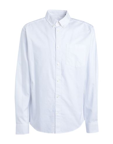 Only & Sons Man Shirt White Size Xxl Cotton
