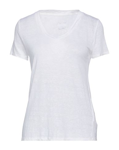 120% Woman T-shirt White Size Xxs Linen