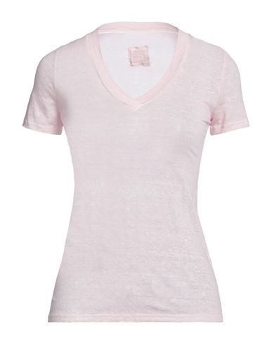 120% Woman T-shirt Pink Size Xs Linen