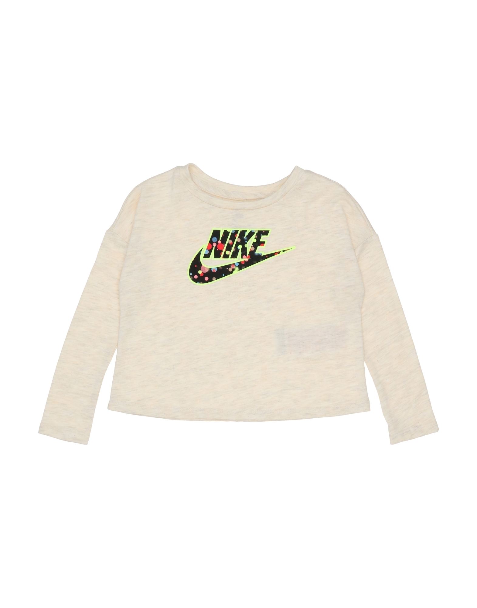Nike Kids' T-shirts In Beige