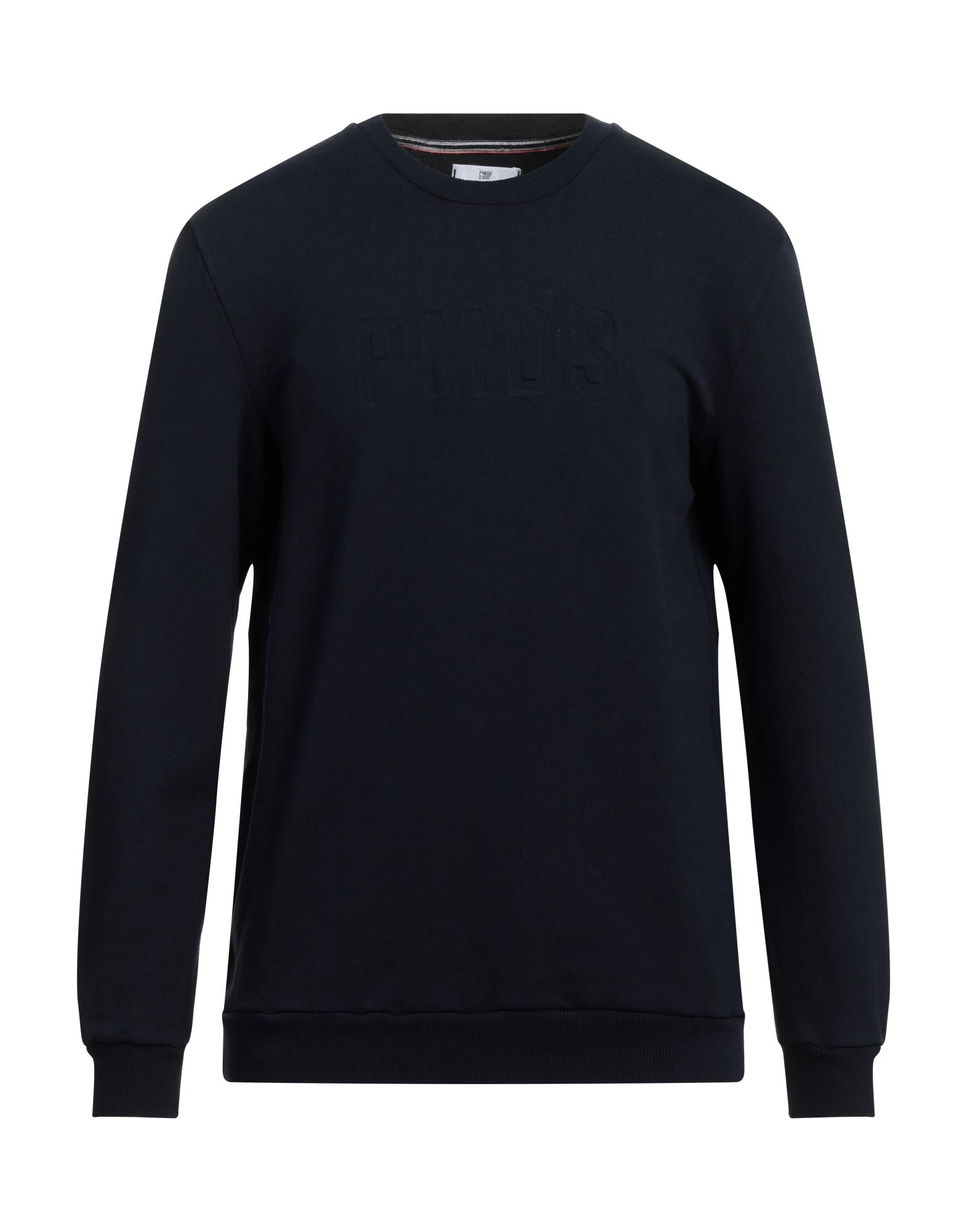 Shop Pmds Premium Mood Denim Superior Man Sweatshirt Midnight Blue Size Xl Cotton