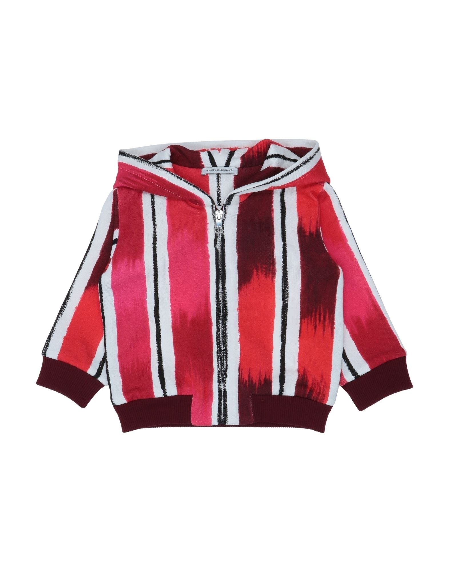 Dolce & Gabbana Kids'  Newborn Boy Sweatshirt Red Size 3 Cotton, Elastane