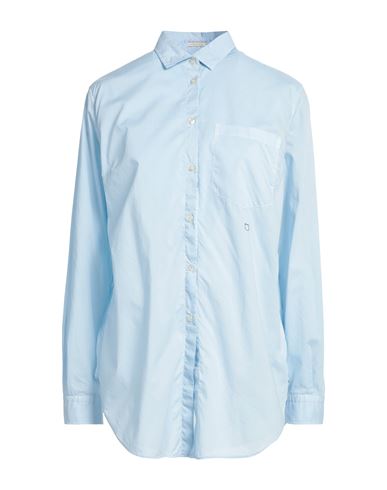 Massimo Alba Woman Shirt Sky Blue Size Xs Cotton