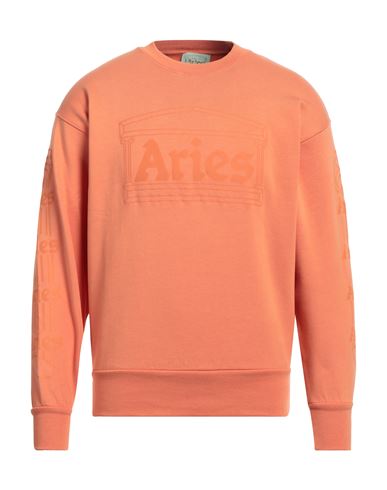 Shop Aries Man Sweatshirt Orange Size L Cotton
