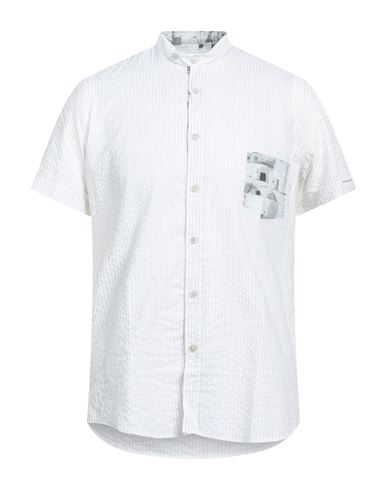 Havana & Co. Man Shirt Beige Size 16 Cotton
