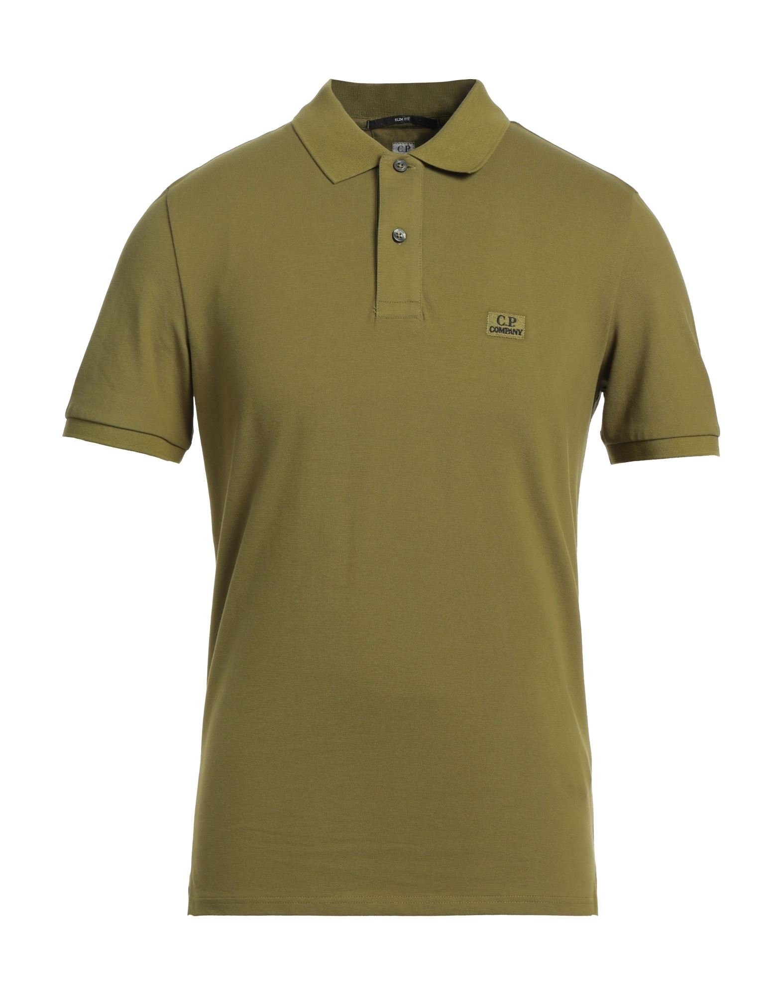 C.p. Company Polo Shirts In Green