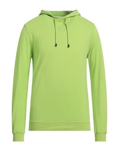 Filippo De Laurentiis Man Sweatshirt Acid Green Size 36 Cotton