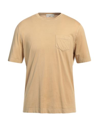 Filippo De Laurentiis Man T-shirt Sand Size 38 Cotton In Beige