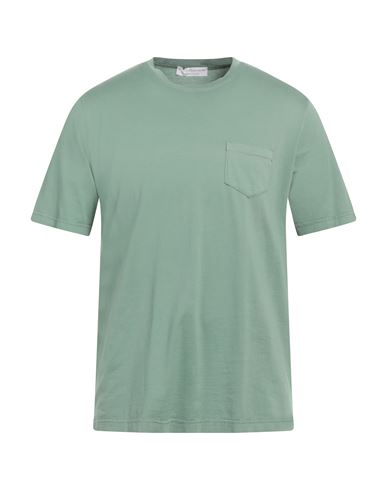 Filippo De Laurentiis Man T-shirt Sage Green Size 42 Cotton