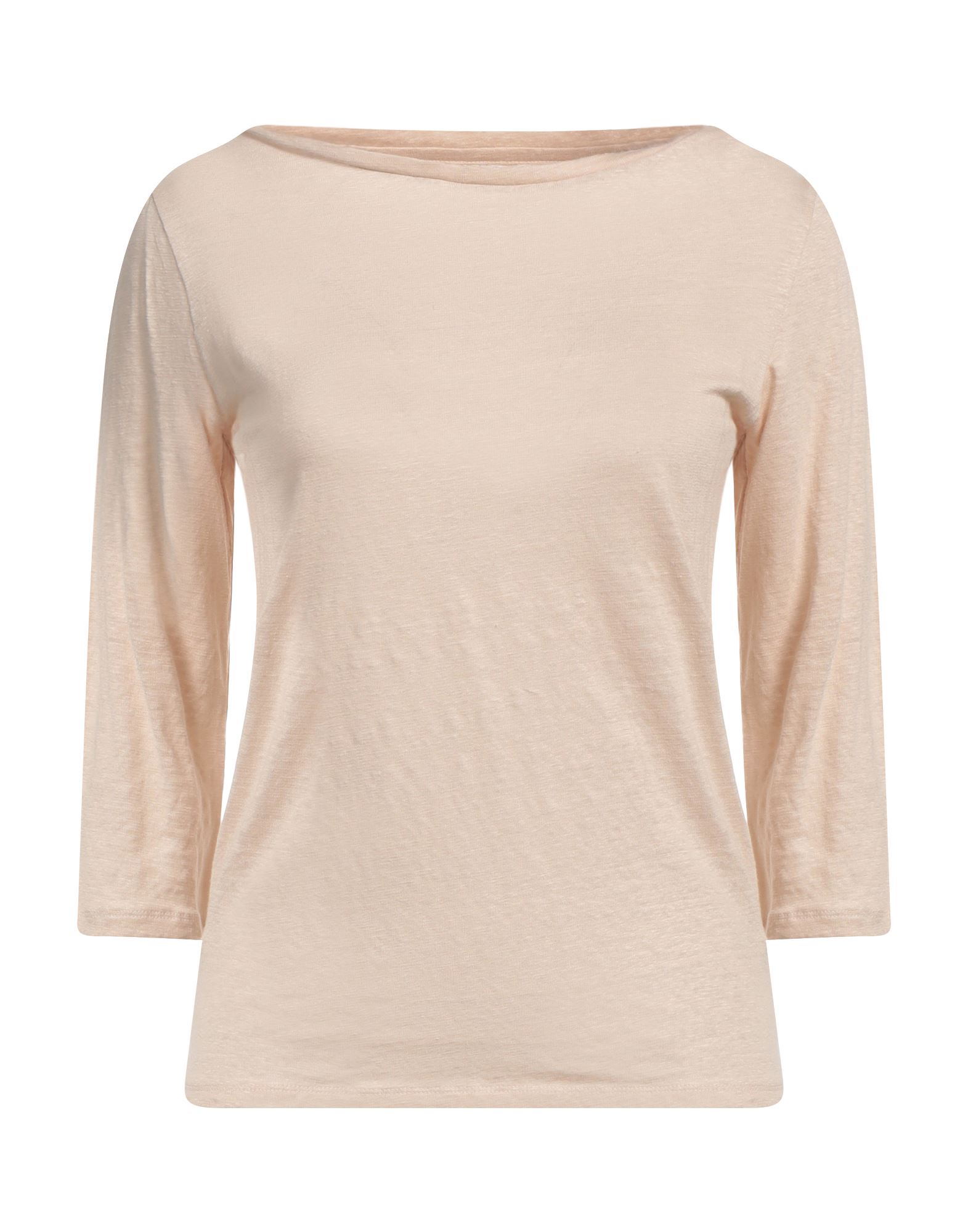 Majestic T-shirts In Beige