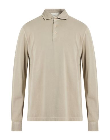 Filippo De Laurentiis Man Polo Shirt Light Brown Size 44 Cotton In Neutral