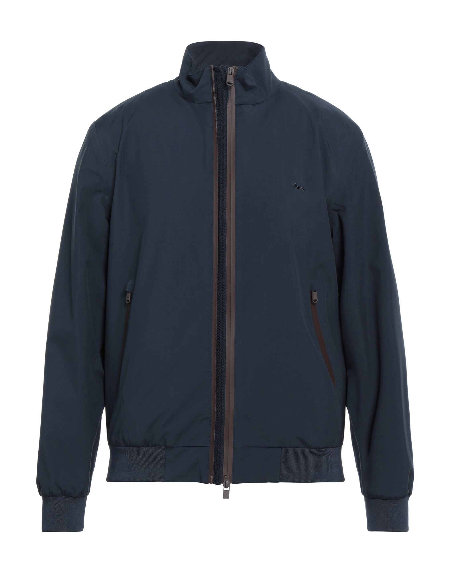 Harmont & Blaine Man Jacket Navy Size 3xl Polyester In Navy Blue
