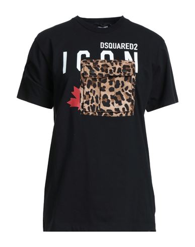 Camiseta Mujer Negro XXS Mujer