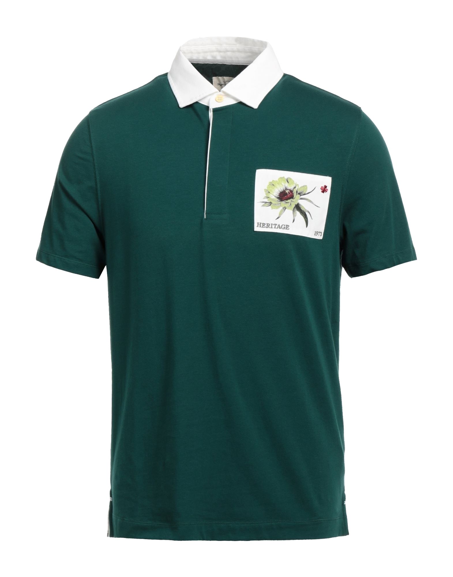 Heritage Polo Shirts In Green