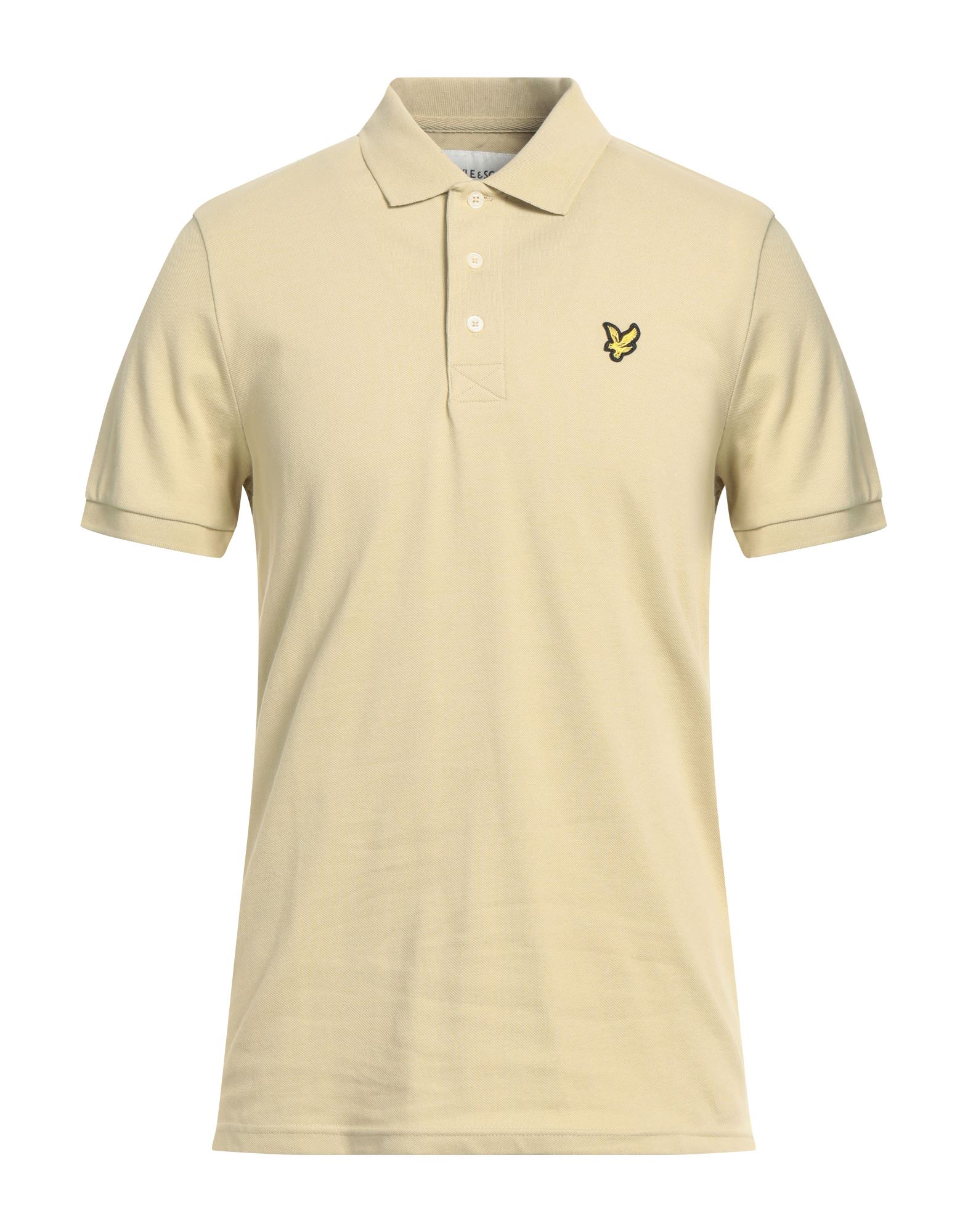Lyle & Scott Polo Shirts In Sage Green
