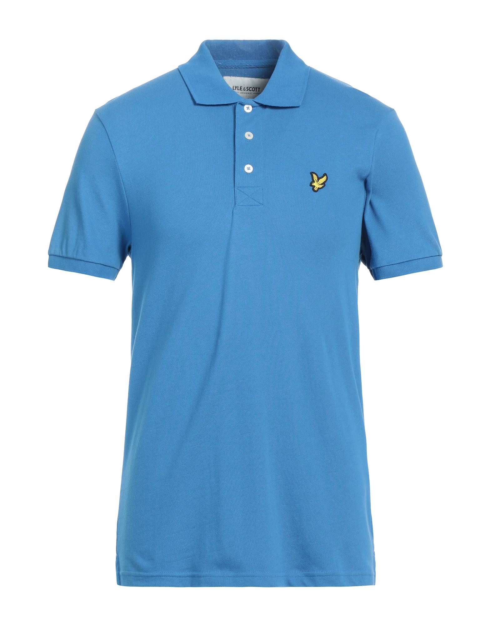 Lyle & Scott Polo Shirts In Blue