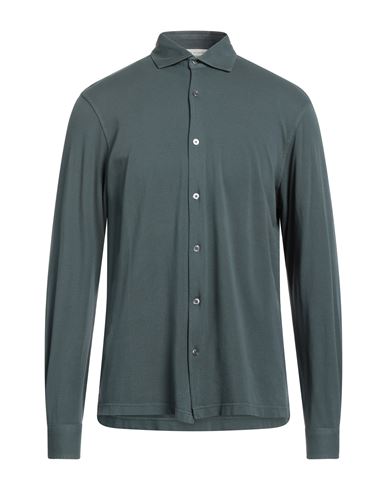 Filippo De Laurentiis Man Shirt Lead Size 42 Cotton In Grey