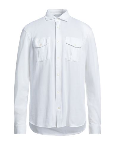 Filippo De Laurentiis Man Shirt White Size 38 Cotton In White