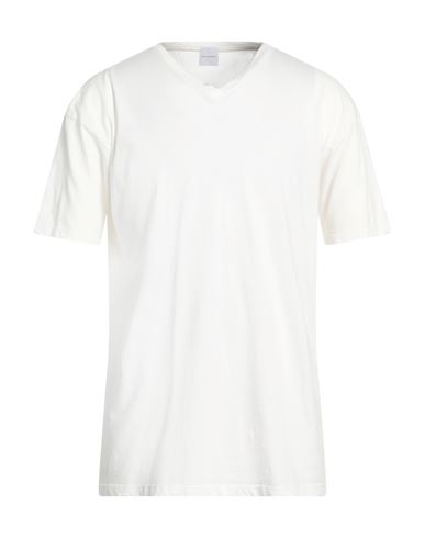 Stilosophy Man T-shirt Ivory Size Xxl Cotton In White