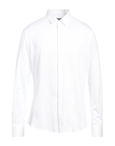 Emporio Armani Man Shirt White Size 17 Cotton
