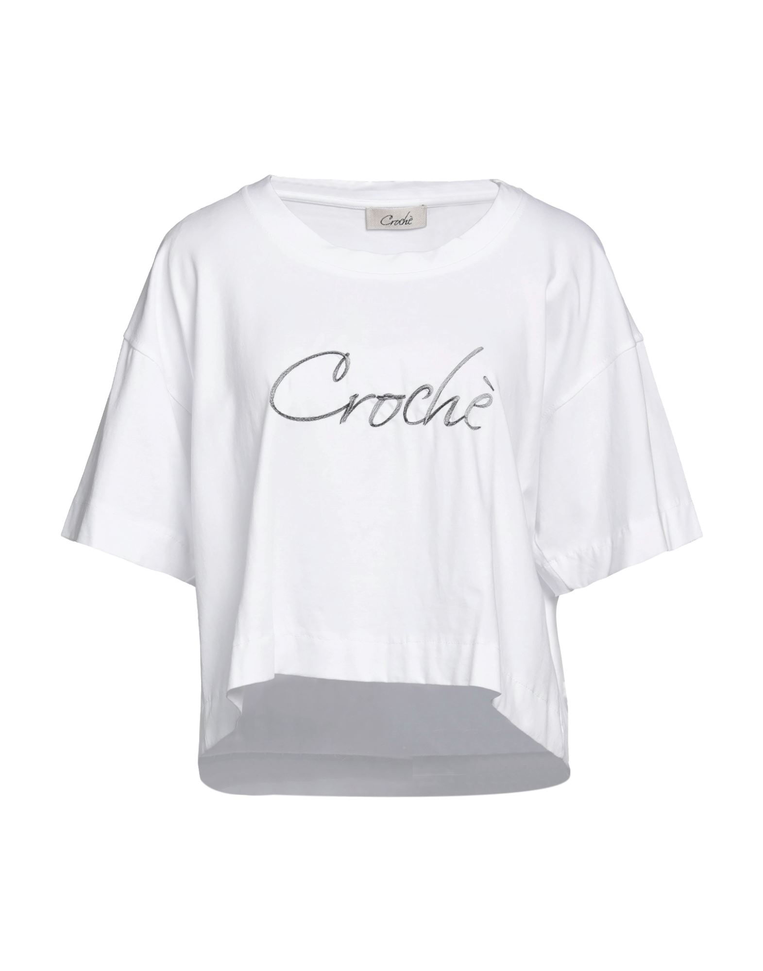 Croche T-shirts In White
