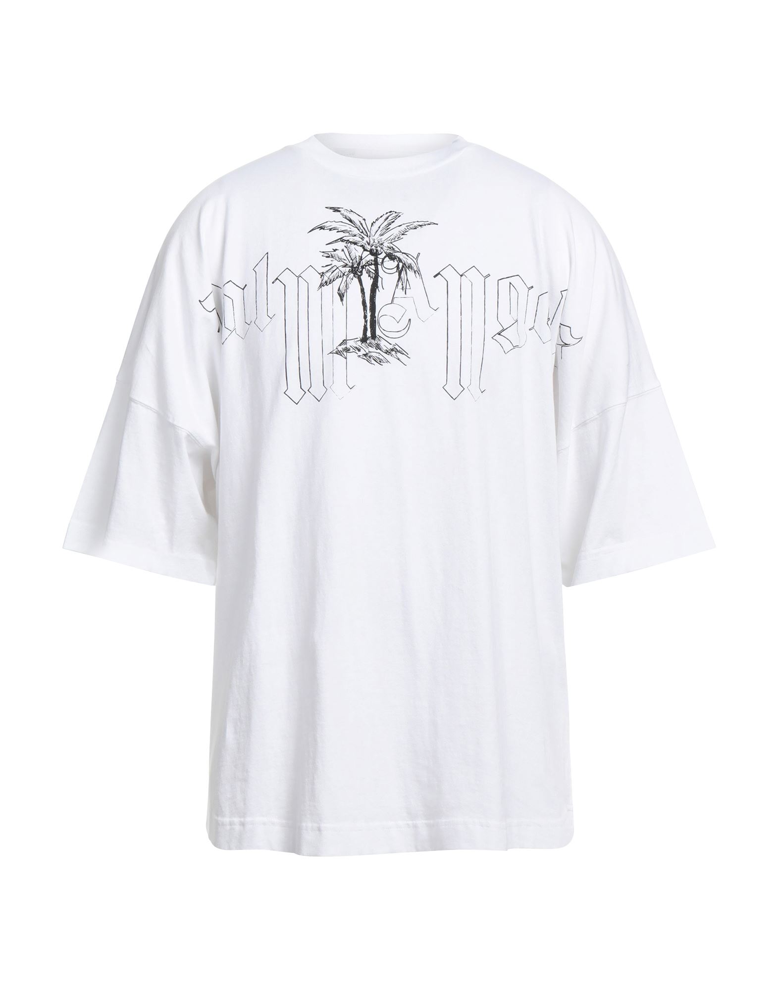 Palm Angels T-shirts In White