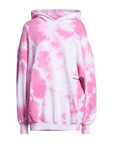 Hinnominate Woman Sweatshirt Fuchsia Size L Cotton In Pink