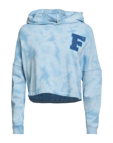 Freddy Woman Sweatshirt Light Blue Size L Cotton