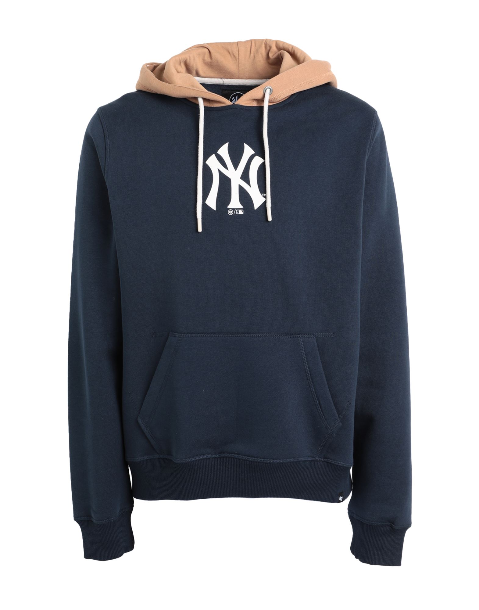 Product Detail  '47 PINSTRIPE DOUBLE HEADER SHORTSTOP PULLOVER HOOD -  White - S
