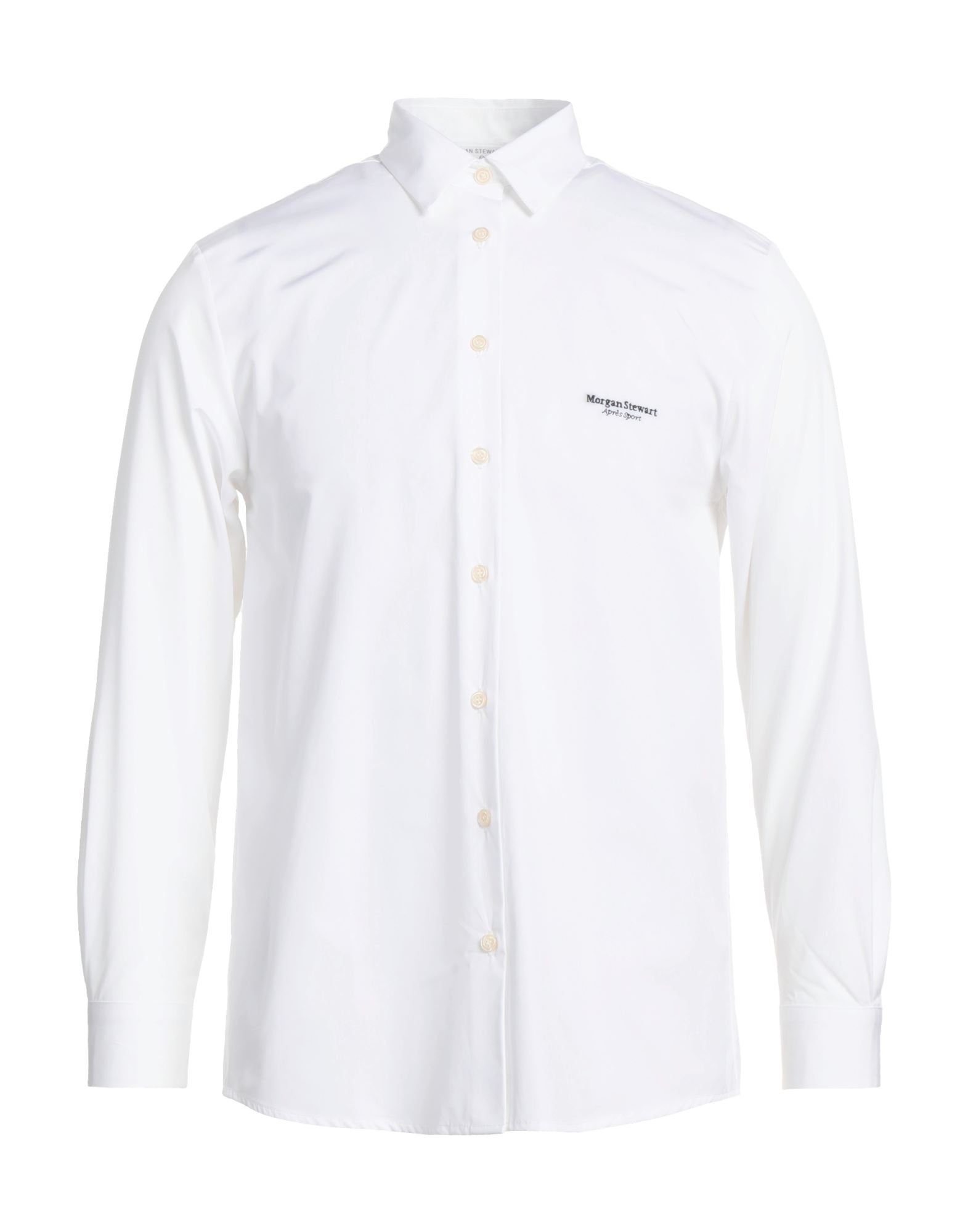 Morgan Stewart Sport Shirts In White