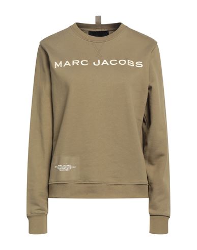 Marc Jacobs Woman Sweatshirt Khaki Size L Cotton In Beige