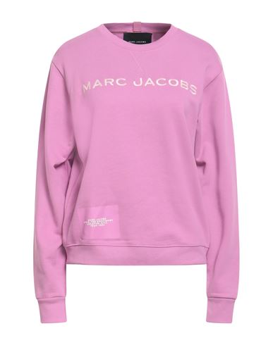 Marc Jacobs Woman Sweatshirt Light Purple Size Xl Cotton
