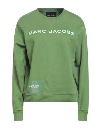 Marc Jacobs Woman Sweatshirt Green Size Xl Cotton