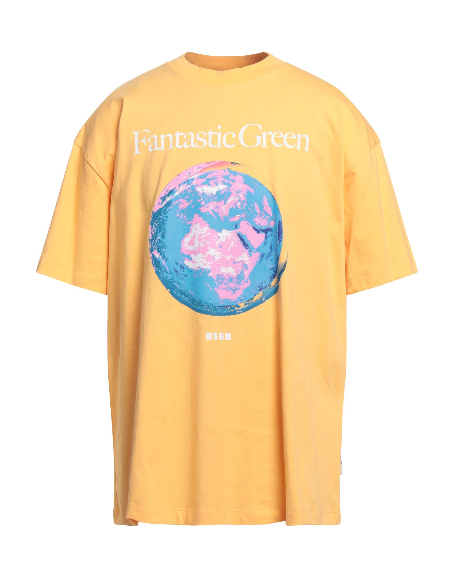 Msgm T-shirts In Orange
