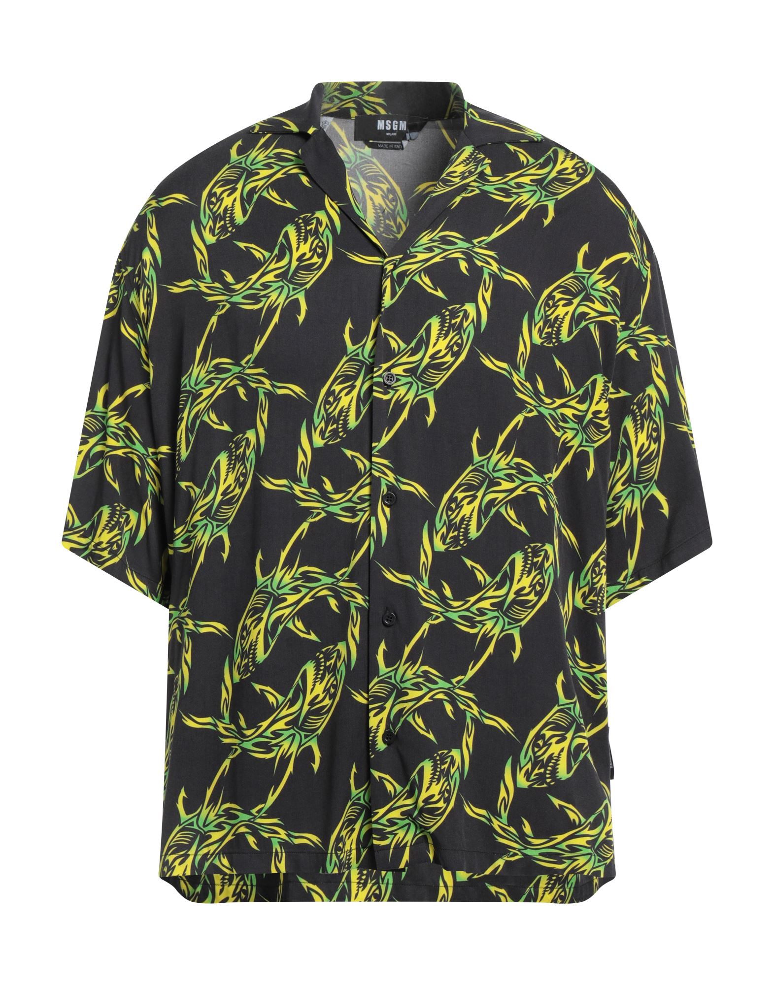 Msgm Shirts In Black