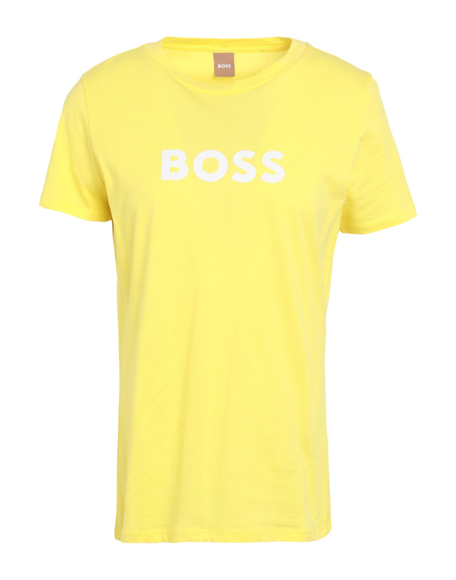 Hugo Boss T-shirts In Yellow