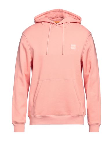 Hugo Boss Boss Man Sweatshirt Salmon Pink Size M Cotton