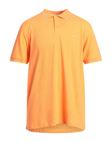 Sun 68 Polo Shirt  Men Color Orange In Orange
