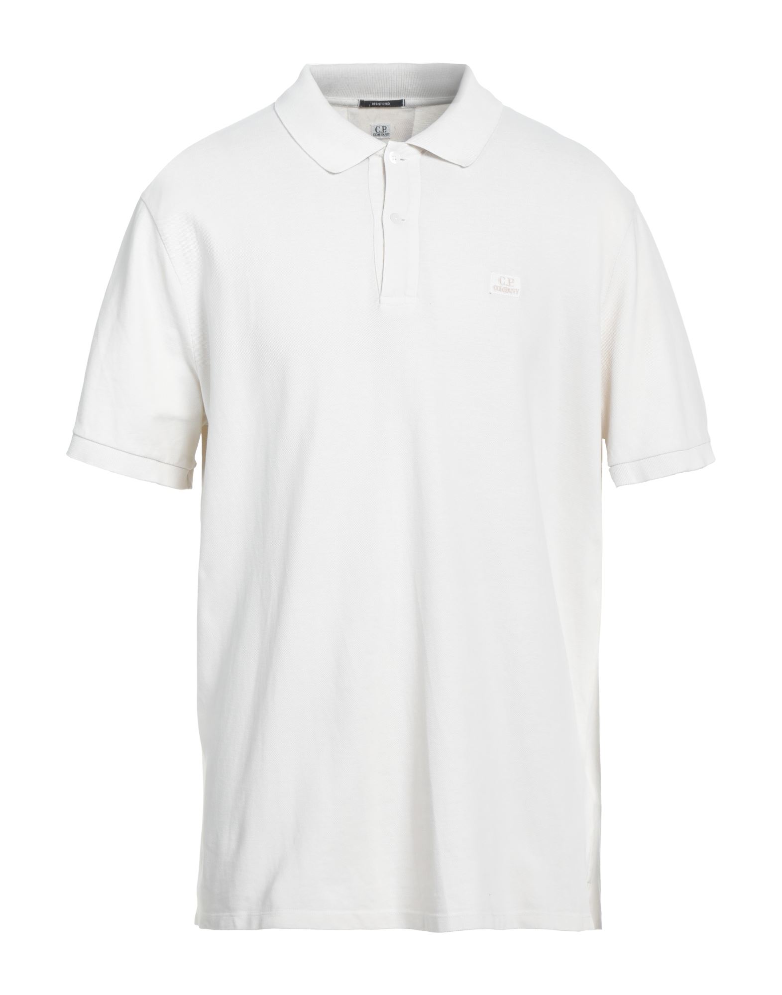 C.p. Company Polo Shirts In Ivory