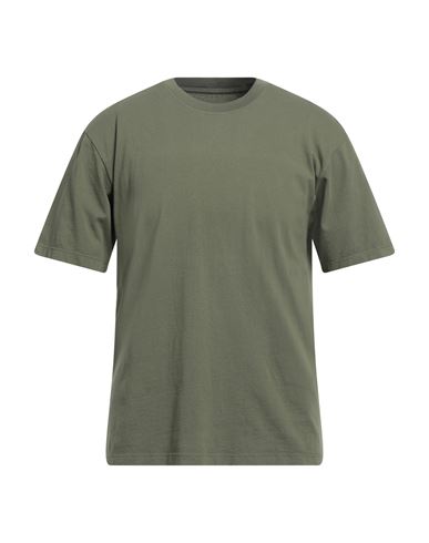 Bl'ker Man T-shirt Military Green Size S Cotton