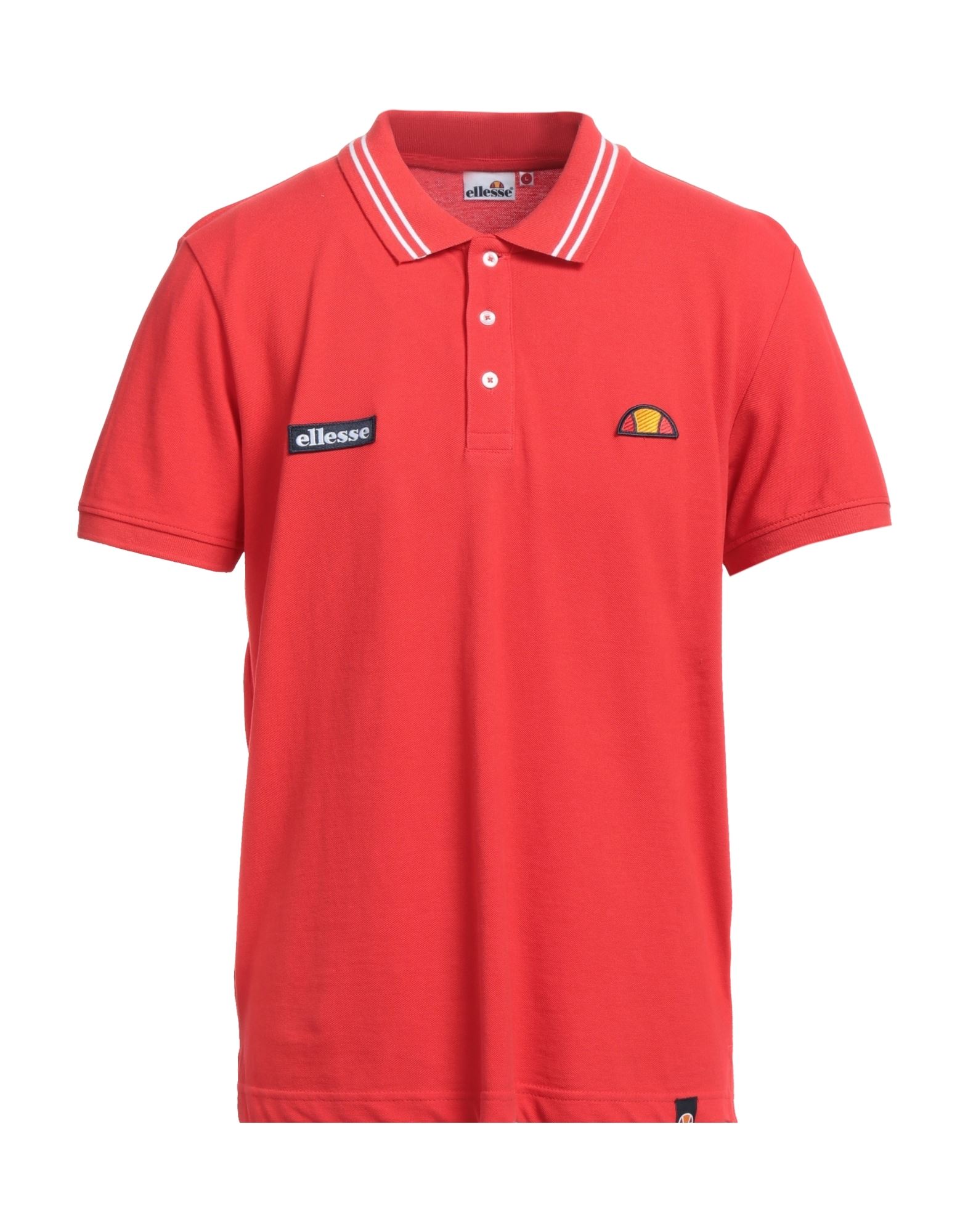 Ellesse Polo Shirts In Red