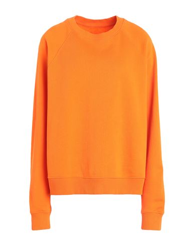 Arket Woman Sweatshirt Orange Size L Organic Cotton