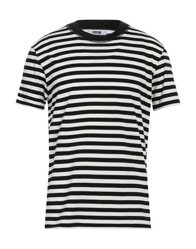 Mauro Grifoni Man T-shirt Black Size S Cotton In Multi