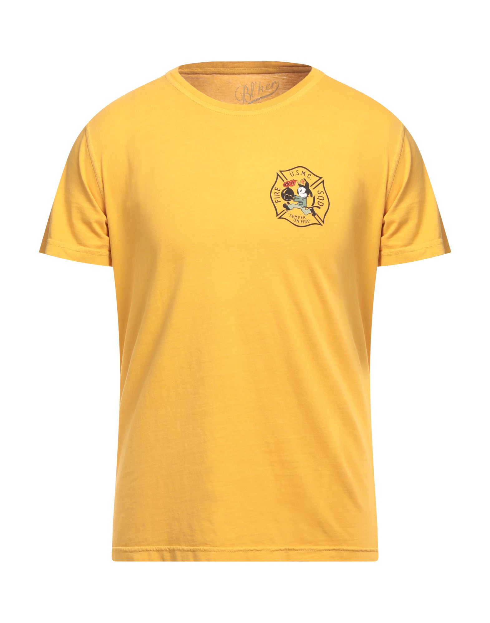 Bl'ker T-shirts In Yellow