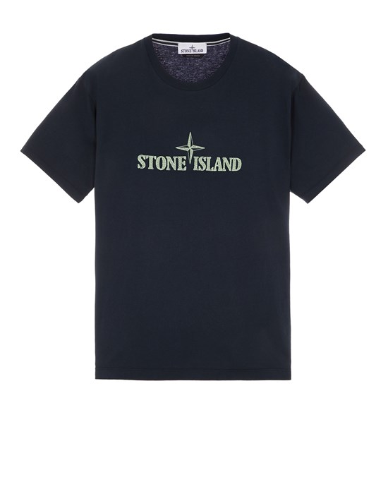 스톤 아일랜드 반팔티 Stone Island 21579 STITCHES TWO EMBROIDERY