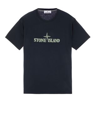 21579'STITCHES TWO' EMBROIDERY T シャツ Stone Island メンズ -Stone