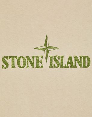 21579'STITCHES TWO' EMBROIDERY T シャツ Stone Island メンズ -Stone