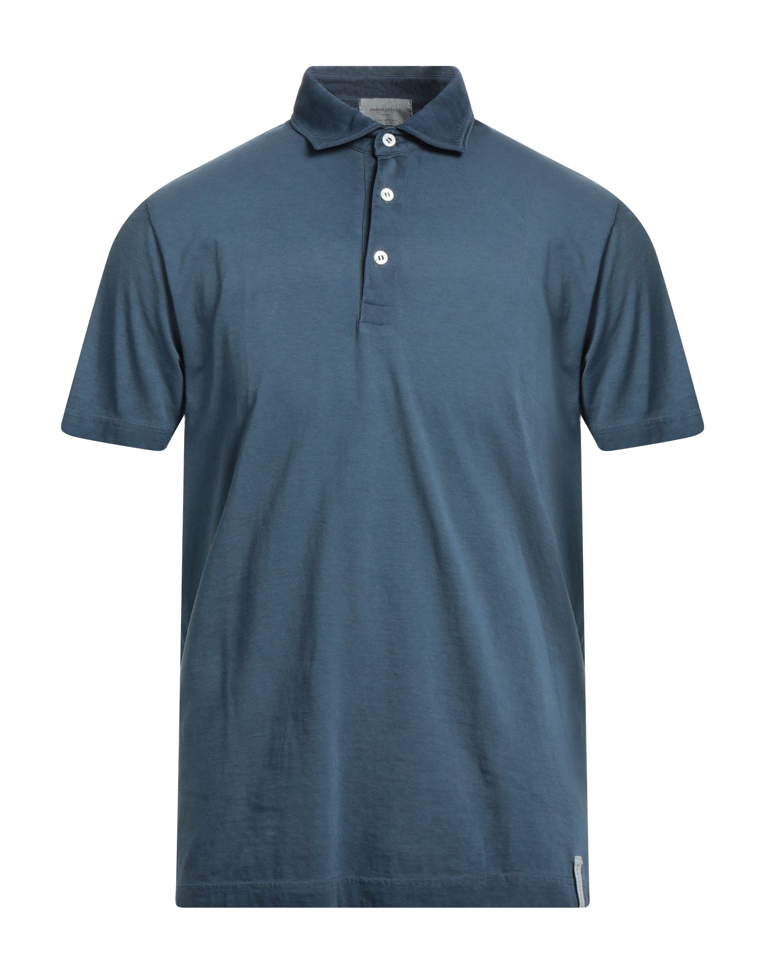 Brooksfield Polo Shirts In Navy Blue