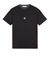 1 / 4 - 반소매 티셔츠 남성 2NS87 'LETTERING TWO' PRINT Front STONE ISLAND